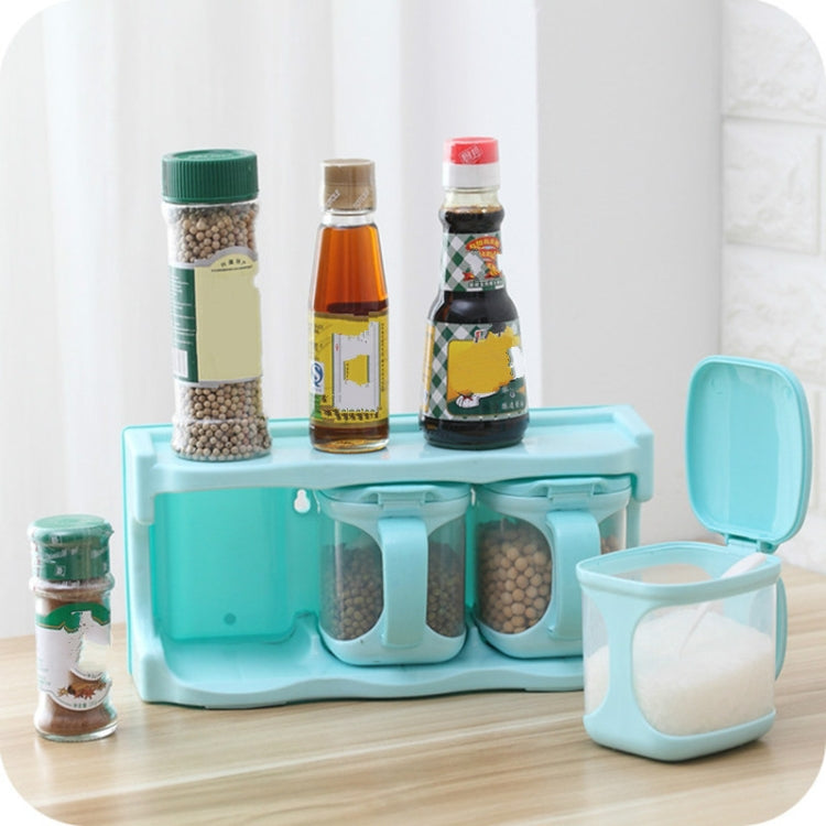 Plastic Seasoning Box Multi-purpose Combination Seasoning Rack Kitchen Supplies
