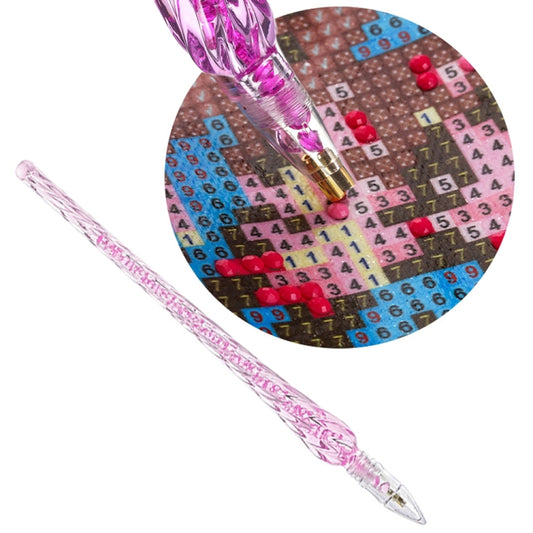 Diamond Painting Pen DIY Cross Stitch Embroidery Crafts Sewing Diamond Painting Tool, Diamond Painting Pen (Pink), Diamond Painting Pen (Blue), Diamond Painting Pen (Purple)