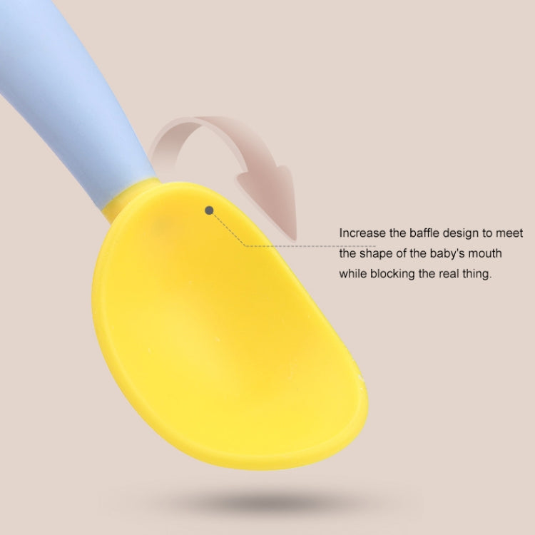 Baby Learning To Eat Bending Training Elbow Twisting Spoon Fork