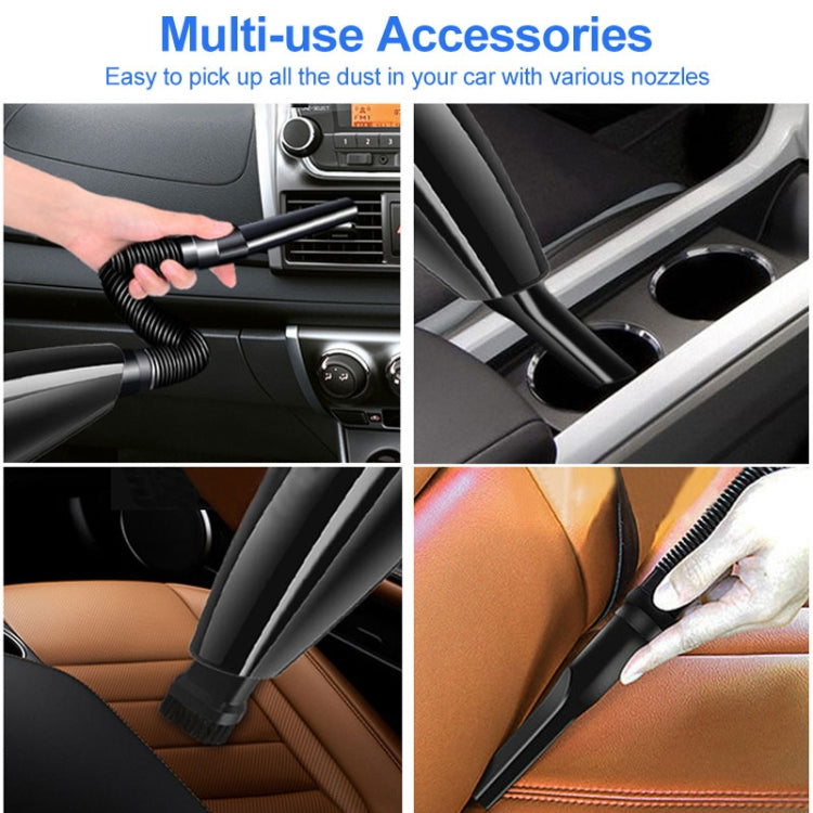 Car Vacuum Cleaner High Power 120W Home Car Dual-use Vacuum Cleaner Powerful Dry and Wet Wired Models Seventh Generation