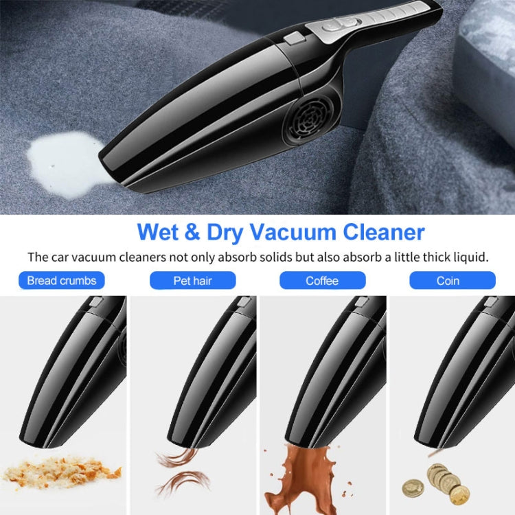 Car Vacuum Cleaner High Power 120W Home Car Dual-use Vacuum Cleaner Powerful Dry and Wet Wired Models Seventh Generation