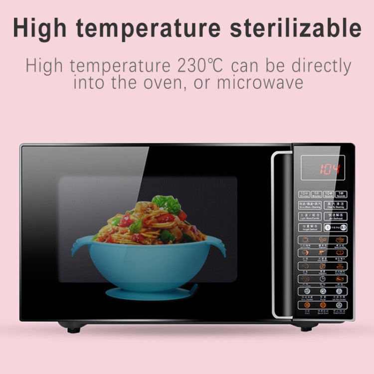 Food Grade Silicone Anti-fall Anti-slip Baby Food Supplement Bowl Suction Cup Bowl