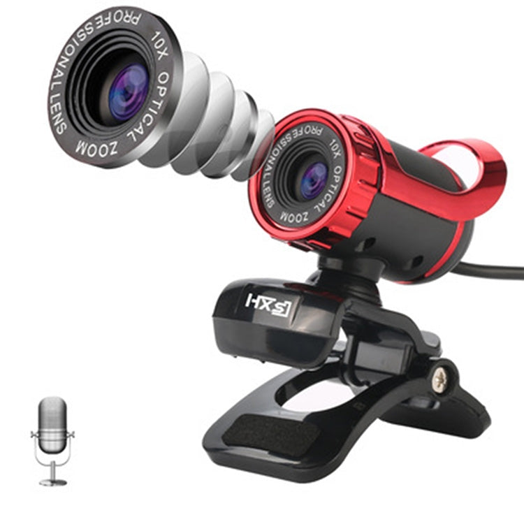 HXSJ A859 480P Computer Network Course Camera Video USB Camera Built-in Sound-absorbing Microphone