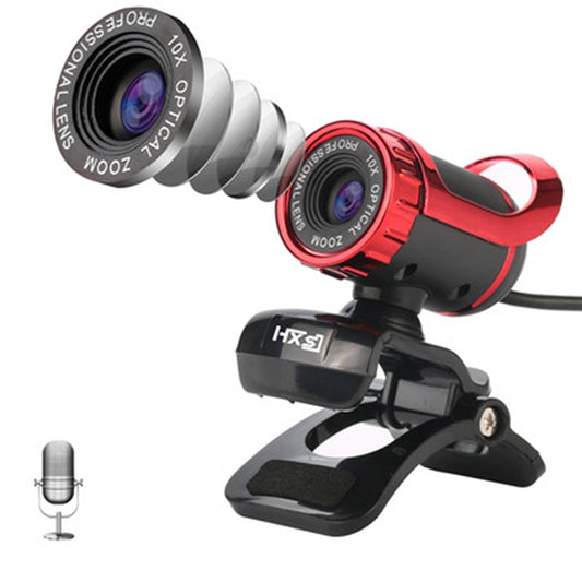 HXSJ A859 480P Computer Network Course Camera Video USB Camera Built-in Sound-absorbing Microphone