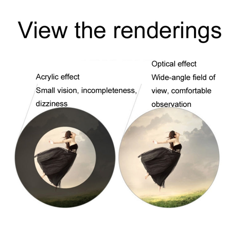 FEIRSH 8x20 Monocular Corner Telescope Outdoor Low Light Night Vision Portable Telescope