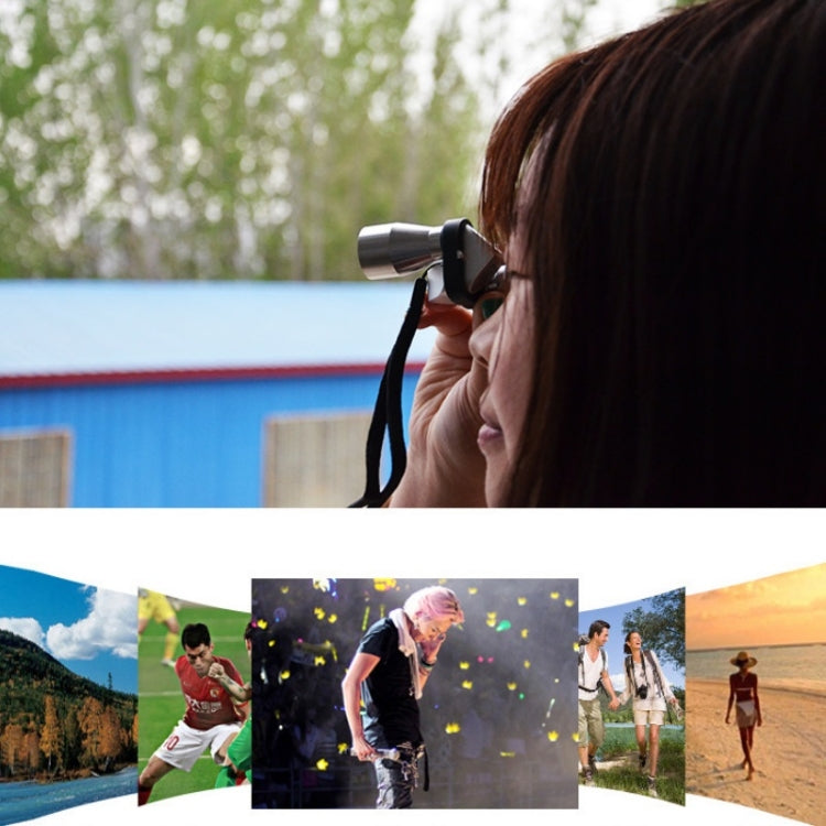 FEIRSH 8x20 Monocular Corner Telescope Outdoor Low Light Night Vision Portable Telescope