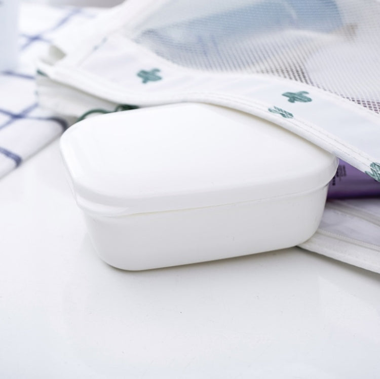 Bathroom Drain Soap Holder Plastic Sealed Travel Soap Box