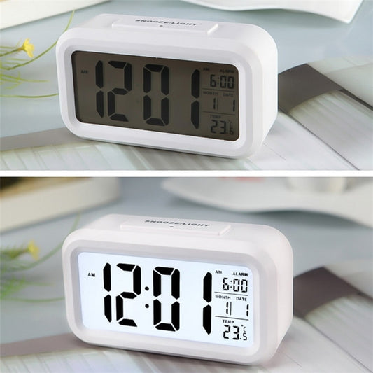 Temperature Type Lazy Snooze Alarm Mute Backlit Electronic Clock