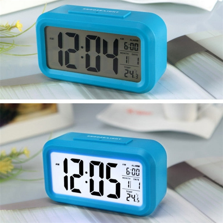 Temperature Type Lazy Snooze Alarm Mute Backlit Electronic Clock
