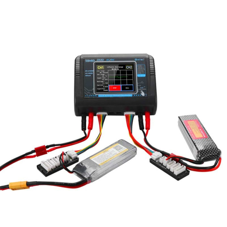 HTRC T240 Touch Balance Model Airplane Lithium Battery Charger Remote Control Car Toy B6 Charger,