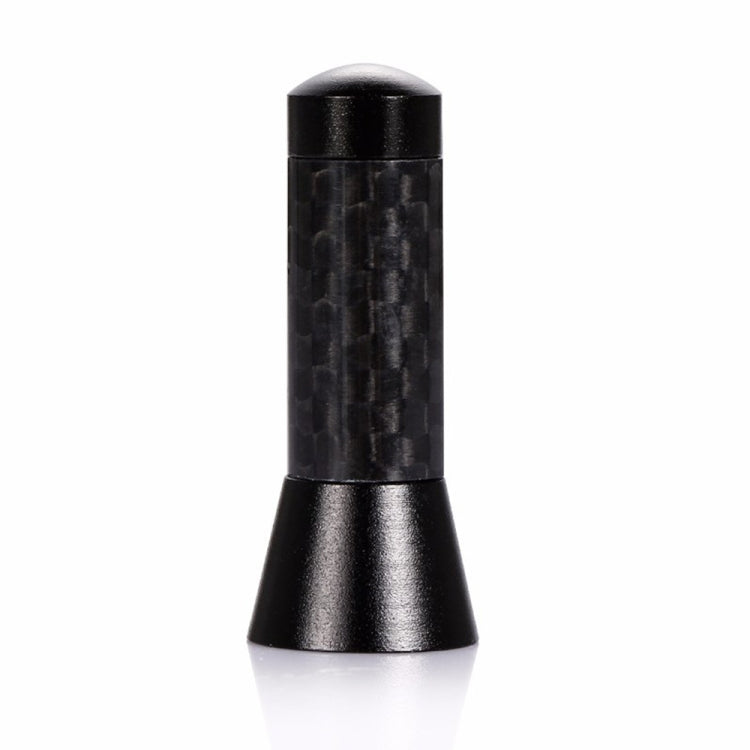 3.5cm Modified Metal Antenna Carbon Fiber Car Antenna Car Decorative Antenna