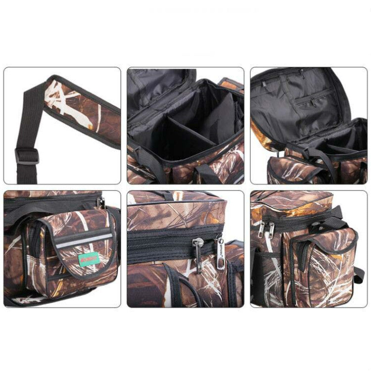 SeaKnight SK003 Multifunctional Lure Bag Shoulder Messenger Bag Fishing Gear Waist Bag