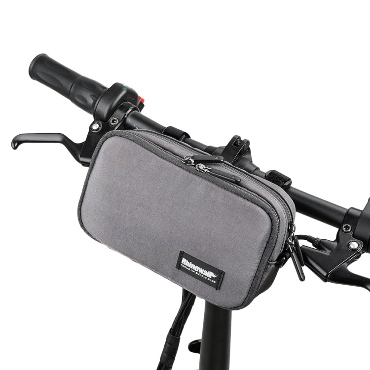 Rhinowalk X2011 Bike Front Bag Bicycle Storage Handlebar Bag Travel Commuting Hanging Bag