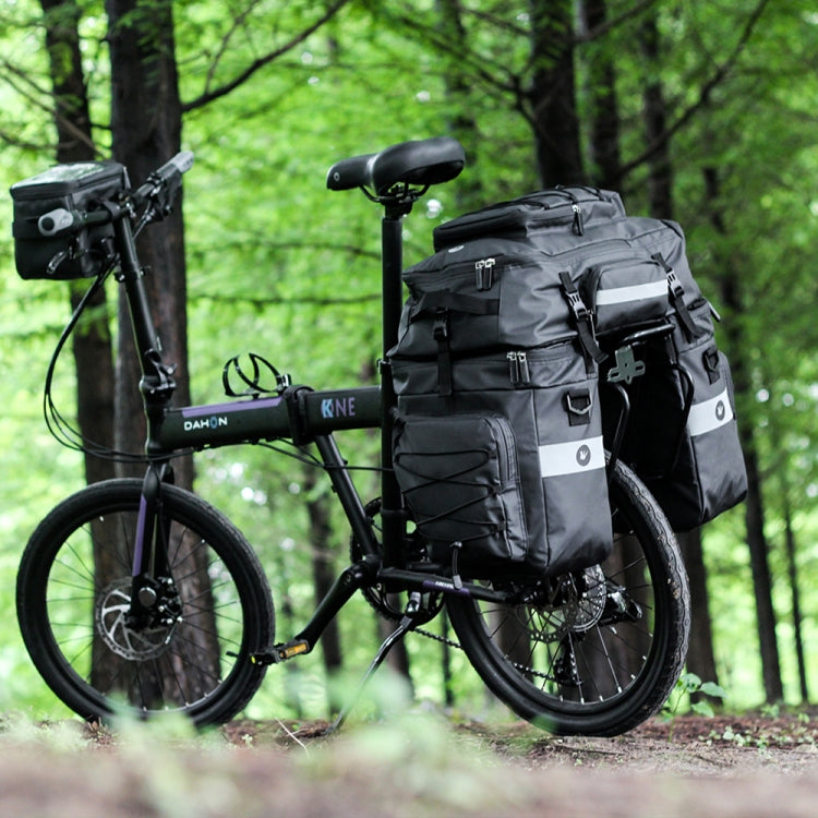 Rhinowalk Three-in-one Multifunctional Bicycle Rear Shelf Pannier Waterproof Long-distance Equipment