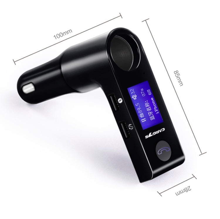 G7S Car Hands-free Bluetooth MP3 Player FM Transmitter With LCD Display