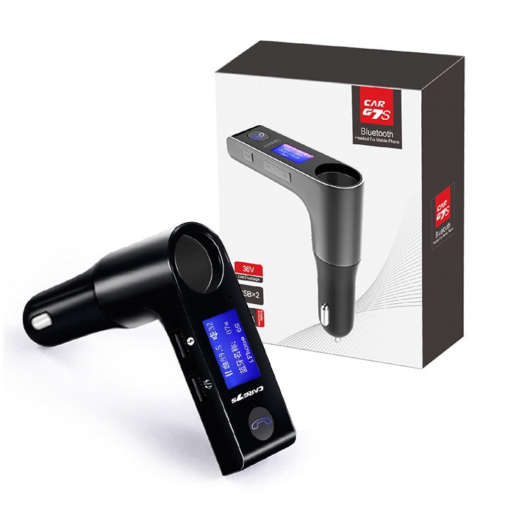 G7S Car Hands-free Bluetooth MP3 Player FM Transmitter With LCD Display
