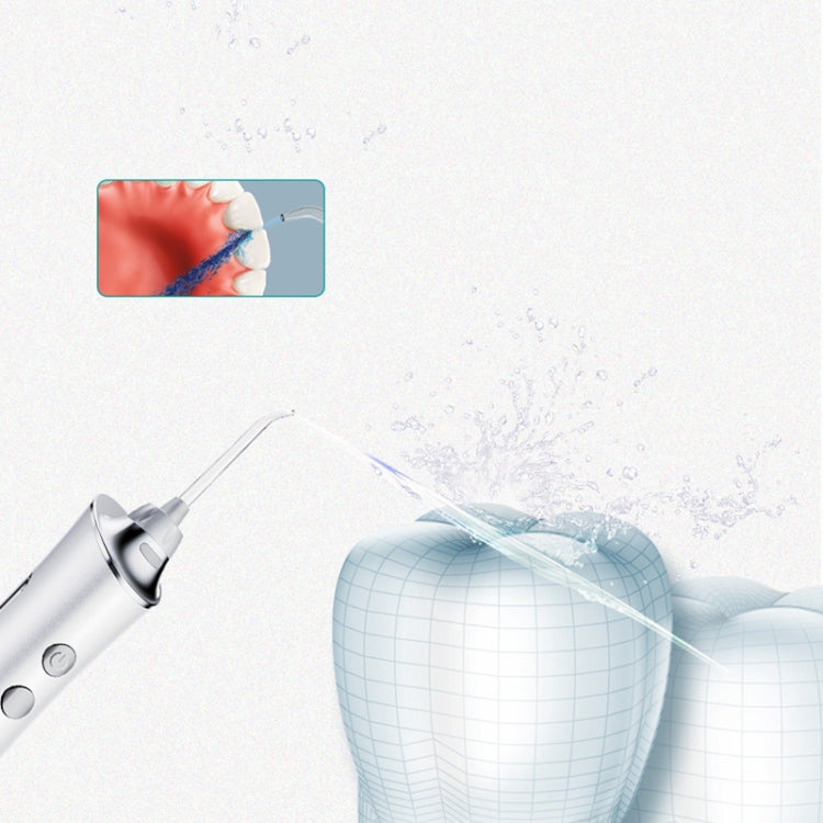 Electric Tooth Punch Dental Scaler Water Floss Household Portable Oral Cleaning Machine