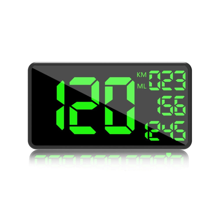 C1090 6.2 inch HUD Car Head-up Display GPS Car Universal Mileage Speed Meter Speeding Alarm / GPS Satellite Speed Measurement