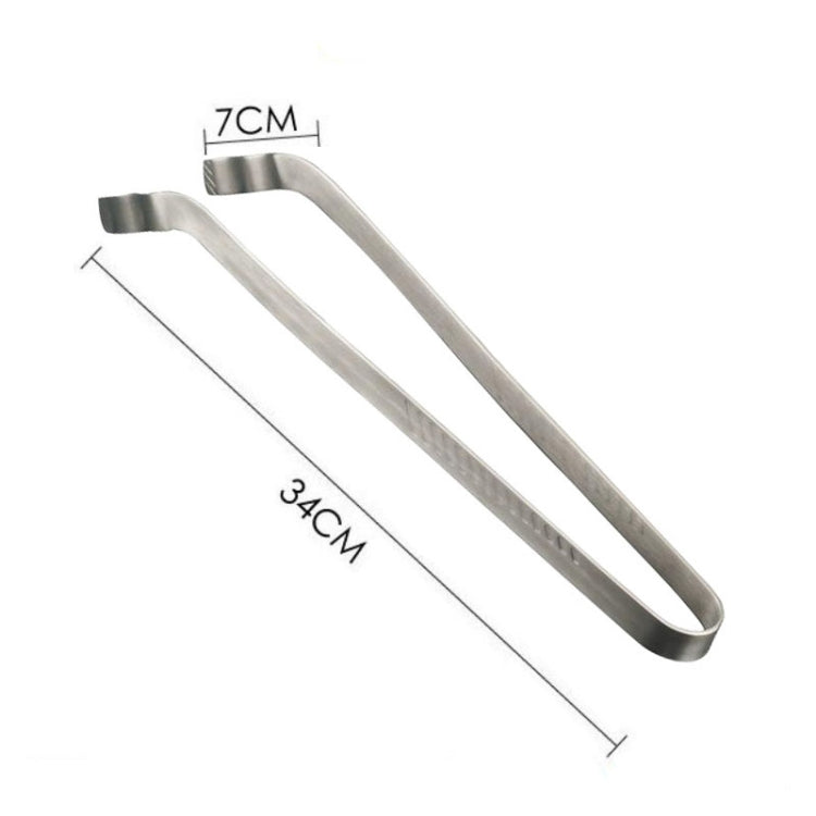 Stainless Steel Barbecue Clip Barbecue Tool Bread Clip Spaghetti Food Clip Steak Clip