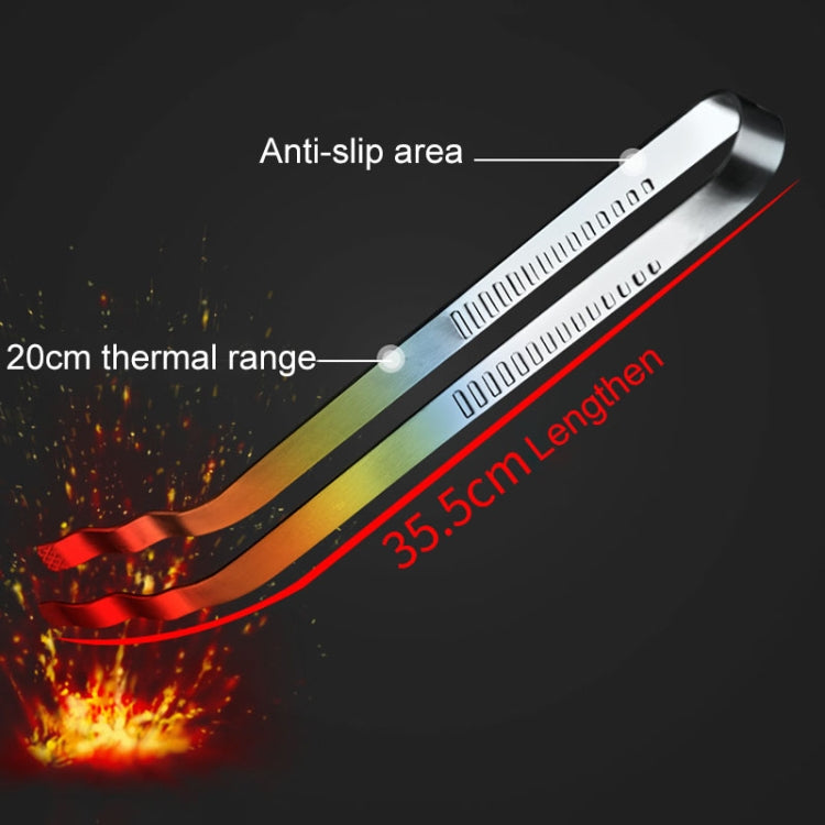 Stainless Steel Barbecue Clip Barbecue Tool Bread Clip Spaghetti Food Clip Steak Clip