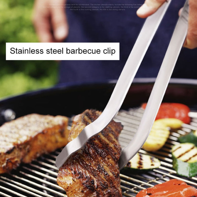 Stainless Steel Barbecue Clip Barbecue Tool Bread Clip Spaghetti Food Clip Steak Clip