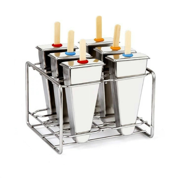 Stainless Steel DIY Ice Cream Mold Household Popsicle Ice Cream Mold