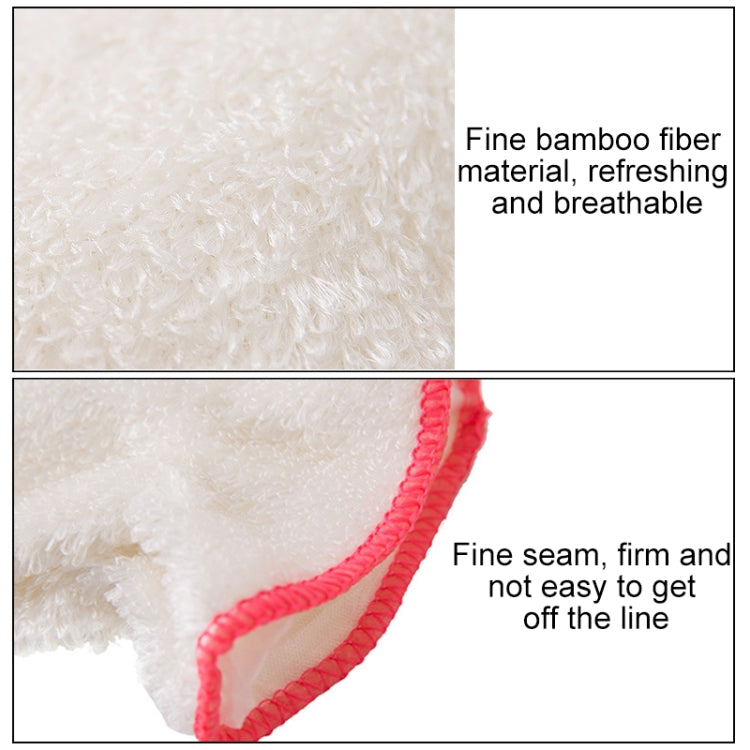 10 PCS Bamboo Fiber Household Non-stick Oil Dishwashing Gloves Kitchen Cleaning Waterproof Gloves