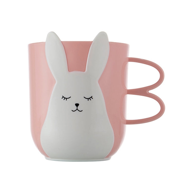 Creative Cute Mouthwash Cup Household Brushing Cup Plastic Children Cup with Handle