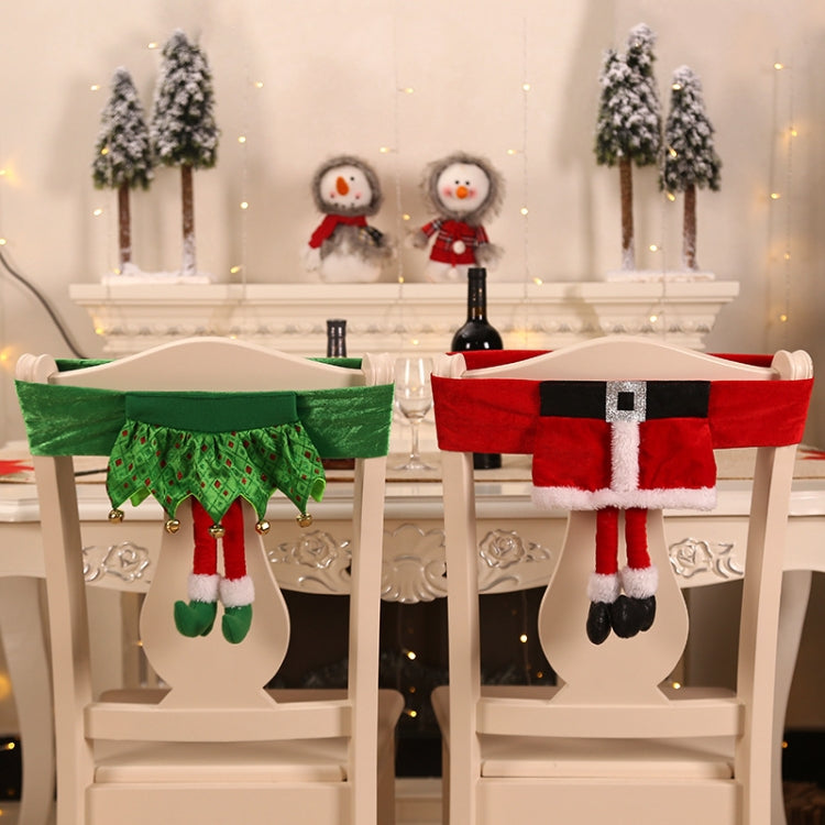 Christmas Chair Cover Decorations Christmas Table Party Ornaments
