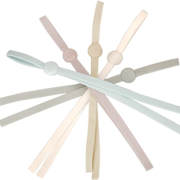 20pcs Adjustable Elastic Band Mask Rope, Random Color Delivery