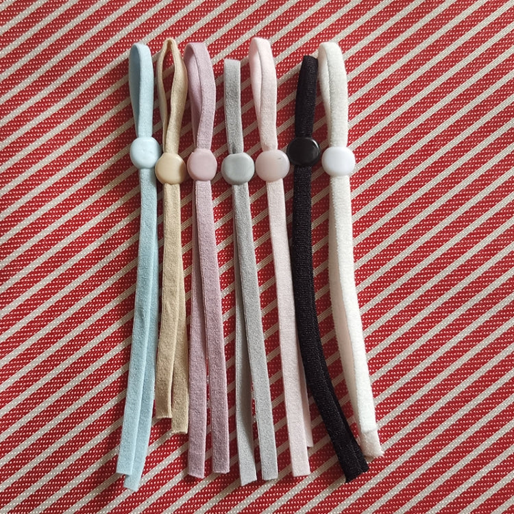 20pcs Adjustable Elastic Band Mask Rope, Random Color Delivery