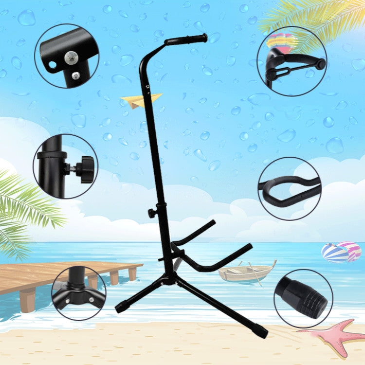 Folding Single Vertical Guitar Stand