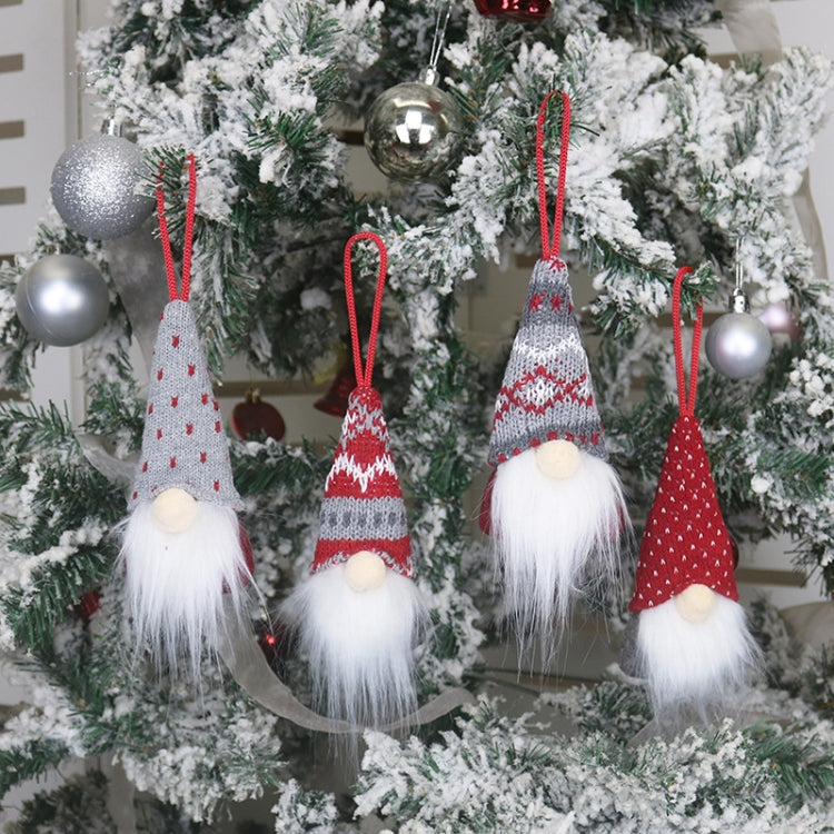 Christmas Decorations Faceless Doll Pendant Old Man Doll Pendant