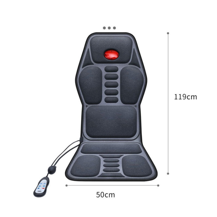 YJ-308 Car Massager Cervical Spine Neck Waist Car Home Heating Whole Body Multifunctional Massage Mat