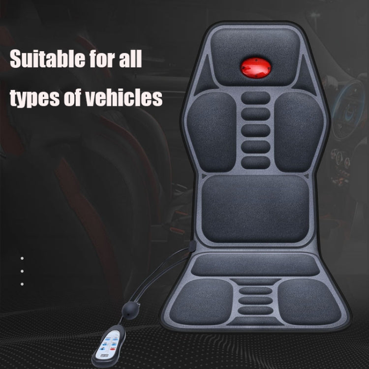 YJ-308 Car Massager Cervical Spine Neck Waist Car Home Heating Whole Body Multifunctional Massage Mat