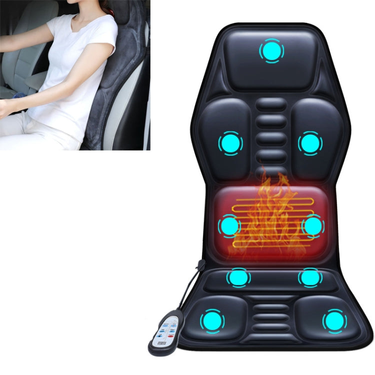 YJ-308 Car Massager Cervical Spine Neck Waist Car Home Heating Whole Body Multifunctional Massage Mat