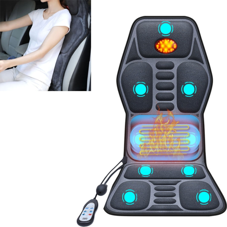 YJ-308 Car Massager Cervical Spine Neck Waist Car Home Heating Whole Body Multifunctional Massage Mat