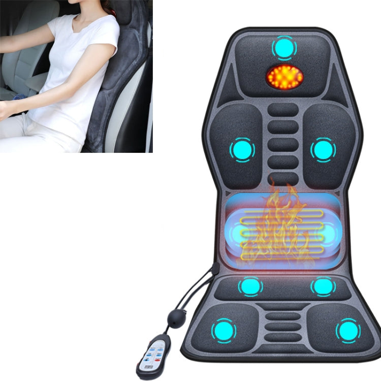 YJ-308 Car Massager Cervical Spine Neck Waist Car Home Heating Whole Body Multifunctional Massage Mat