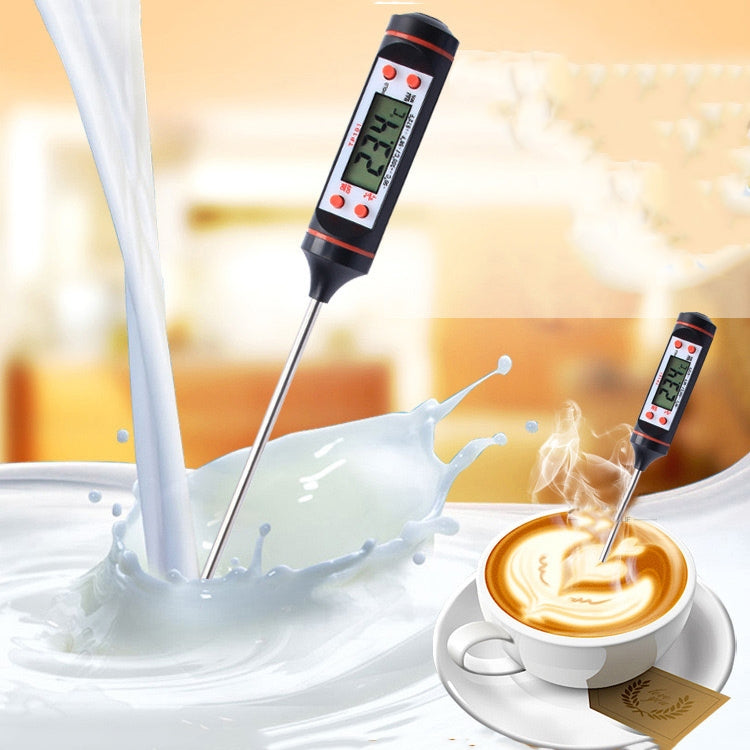 3 PCS Food Pen Type Thermometer Probe Type Electronic Digital Display Thermometer Liquid Barbecue Baking Oil Thermometer