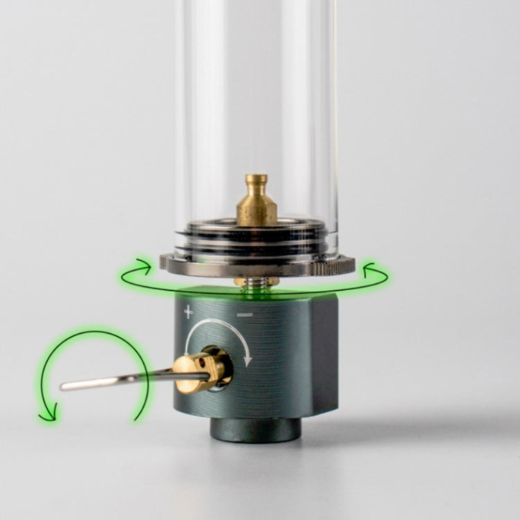 BRS-55 Outdoor Camping Lighting Mini Steam Light Tent Gas Coreless Candle Light