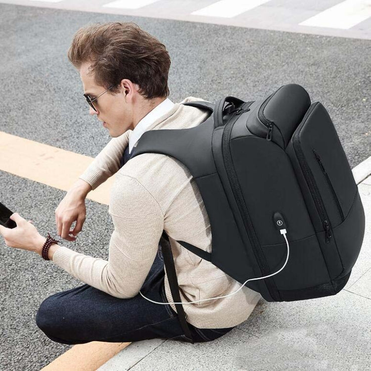 Business Travel Bag PVC Waterproof Backpack