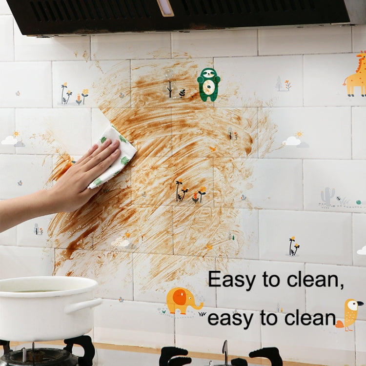 5 PCS Kitchen Cabinet Stove Range Hood Oil-Proof Self-Adhesive Sticker