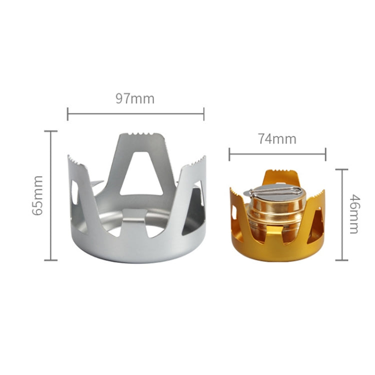 Outdoor Camping Alcohol Stove Vaporized Liquid Alcohol Atove Mini Alcohol Stove Portable Creative Alcohol Stove