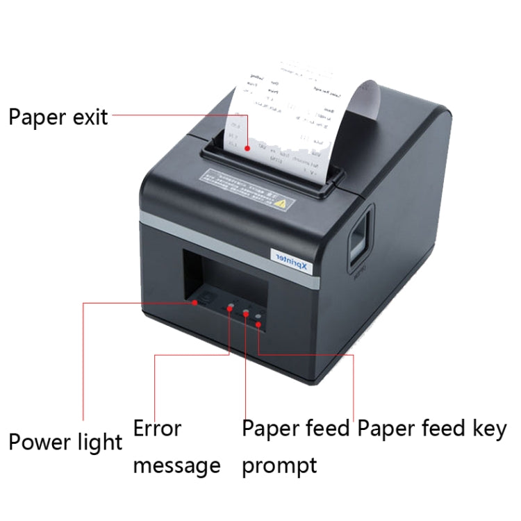 Xprinter XP-N160II Thermal Ticket Printing Machine Bluetooth Receipt Printer