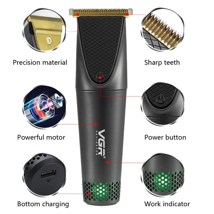 VGR Men Household Electric Hair Clippers Hair Clippers For Hair Salons