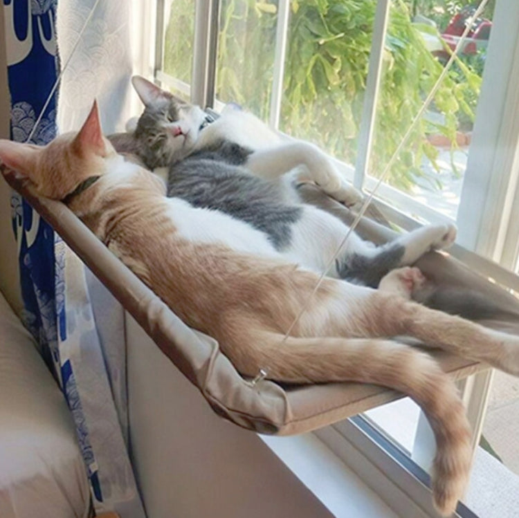 Pets Suction Cup Cat Hammock Window Hanging Hammock