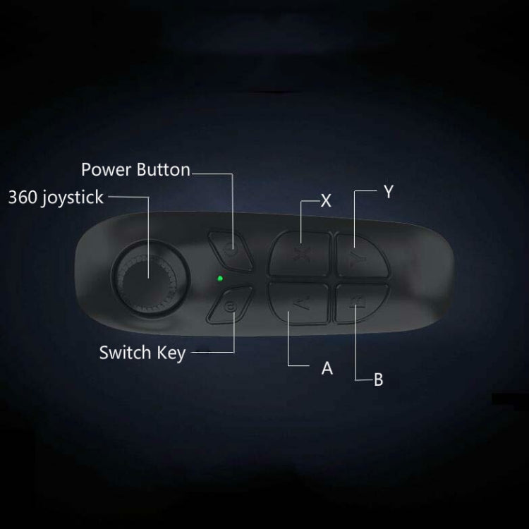 VR Glasses Remote Control Android Mobile Phone E-book Page Flip Short Video Shooting Selfie Bluetooth Handle