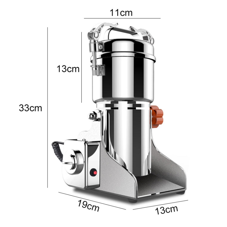 Swinging Medicinal Material Powdering Machine Small Pharmacy Medicine Grinding Machine EU Plug