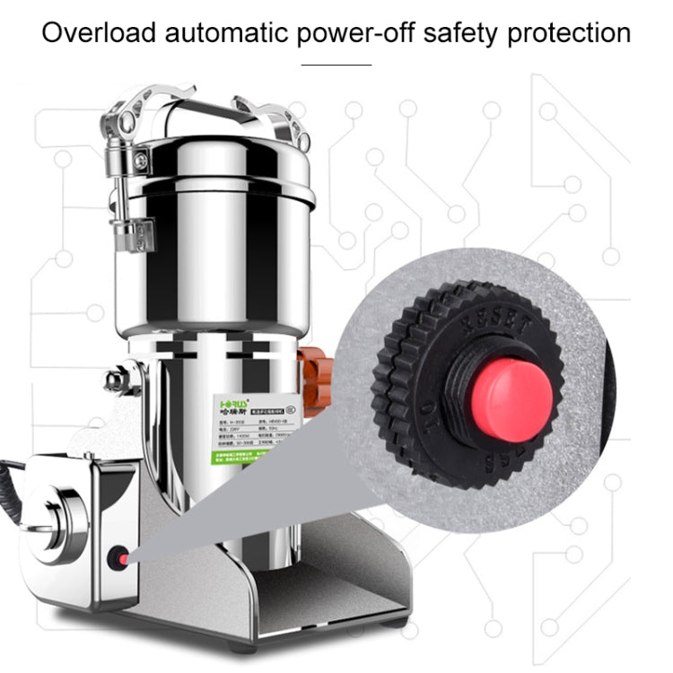 Swinging Medicinal Material Powdering Machine Small Pharmacy Medicine Grinding Machine EU Plug