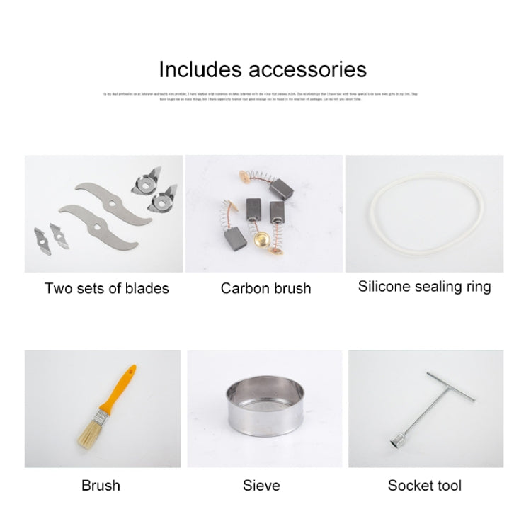 Swinging Medicinal Material Powdering Machine Small Pharmacy Medicine Grinding Machine EU Plug